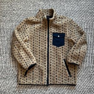 L.L.BEAN X TODD SNYDER - SHERPA ZIP-FRONT JACKET - LARGE